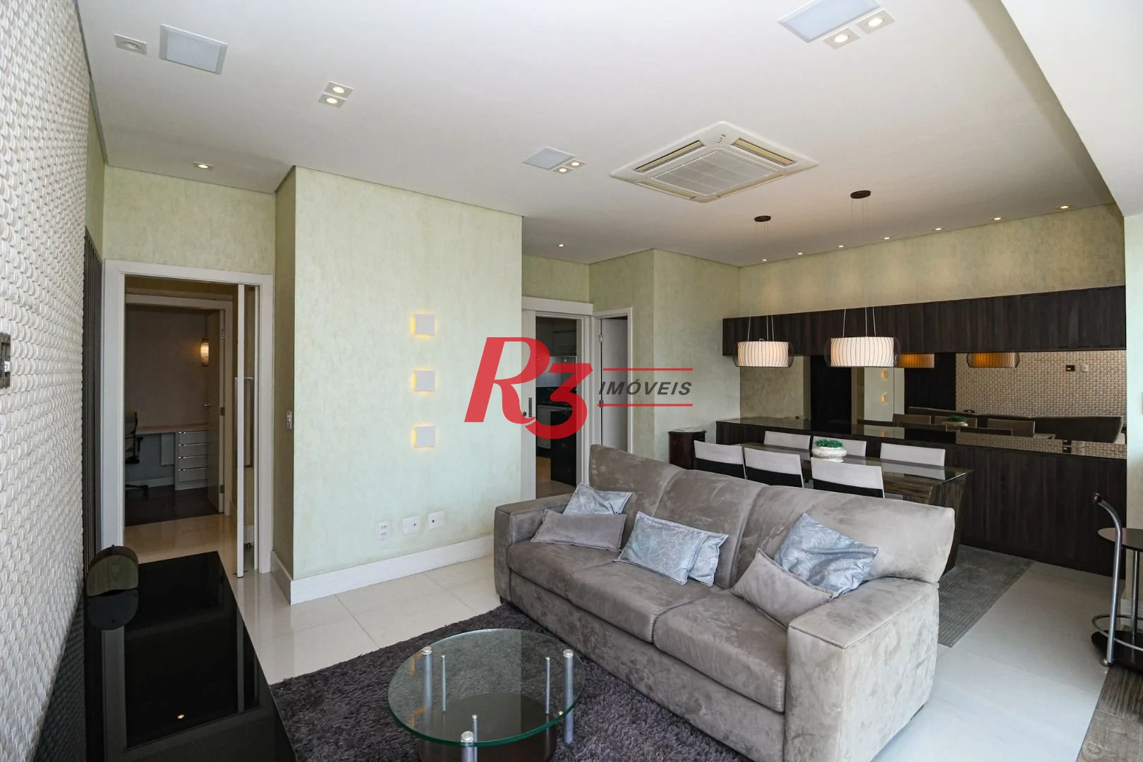 Apartamento com 3 dormitórios à venda, 131 m² por R$ 1.840.000,00 - Boqueirão - Santos/SP