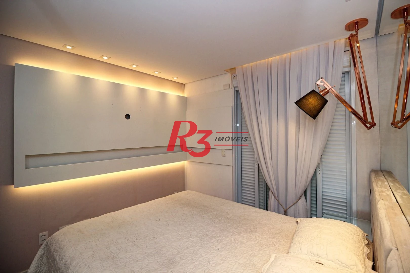 Apartamento com 3 dormitórios à venda, 131 m² por R$ 1.840.000,00 - Boqueirão - Santos/SP