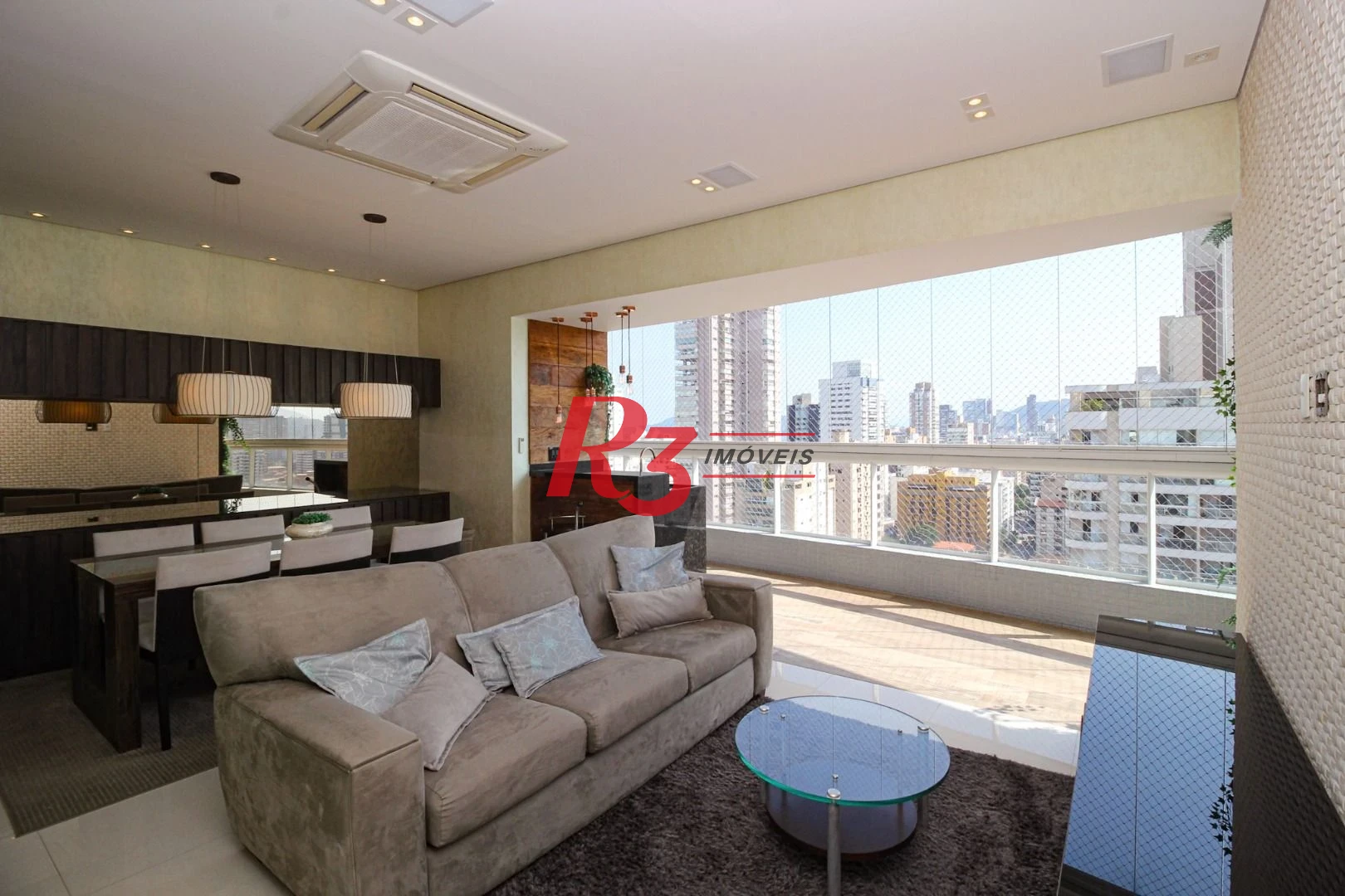 Apartamento com 3 dormitórios à venda, 131 m² por R$ 1.840.000,00 - Boqueirão - Santos/SP