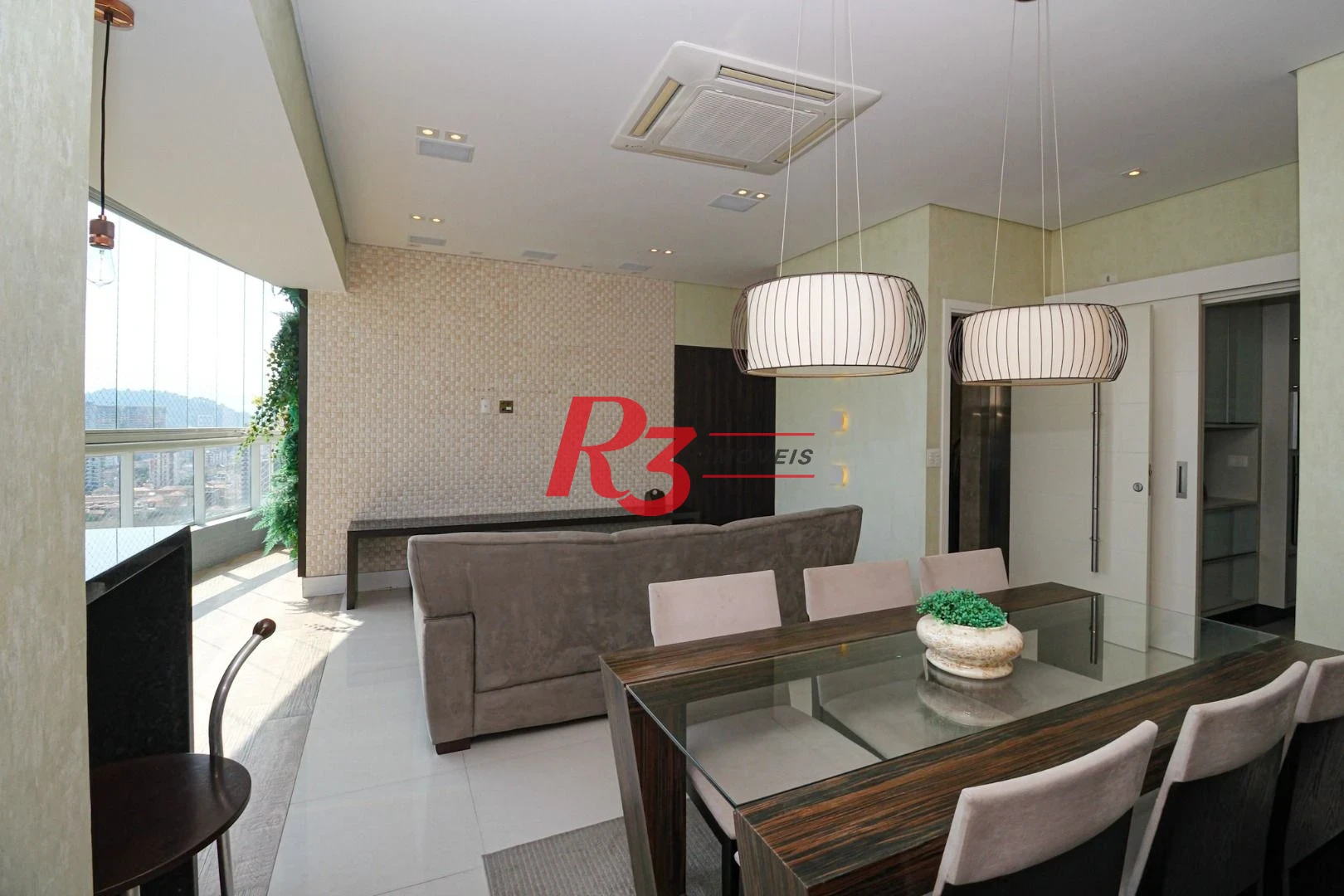 Apartamento com 3 dormitórios à venda, 131 m² por R$ 1.840.000,00 - Boqueirão - Santos/SP