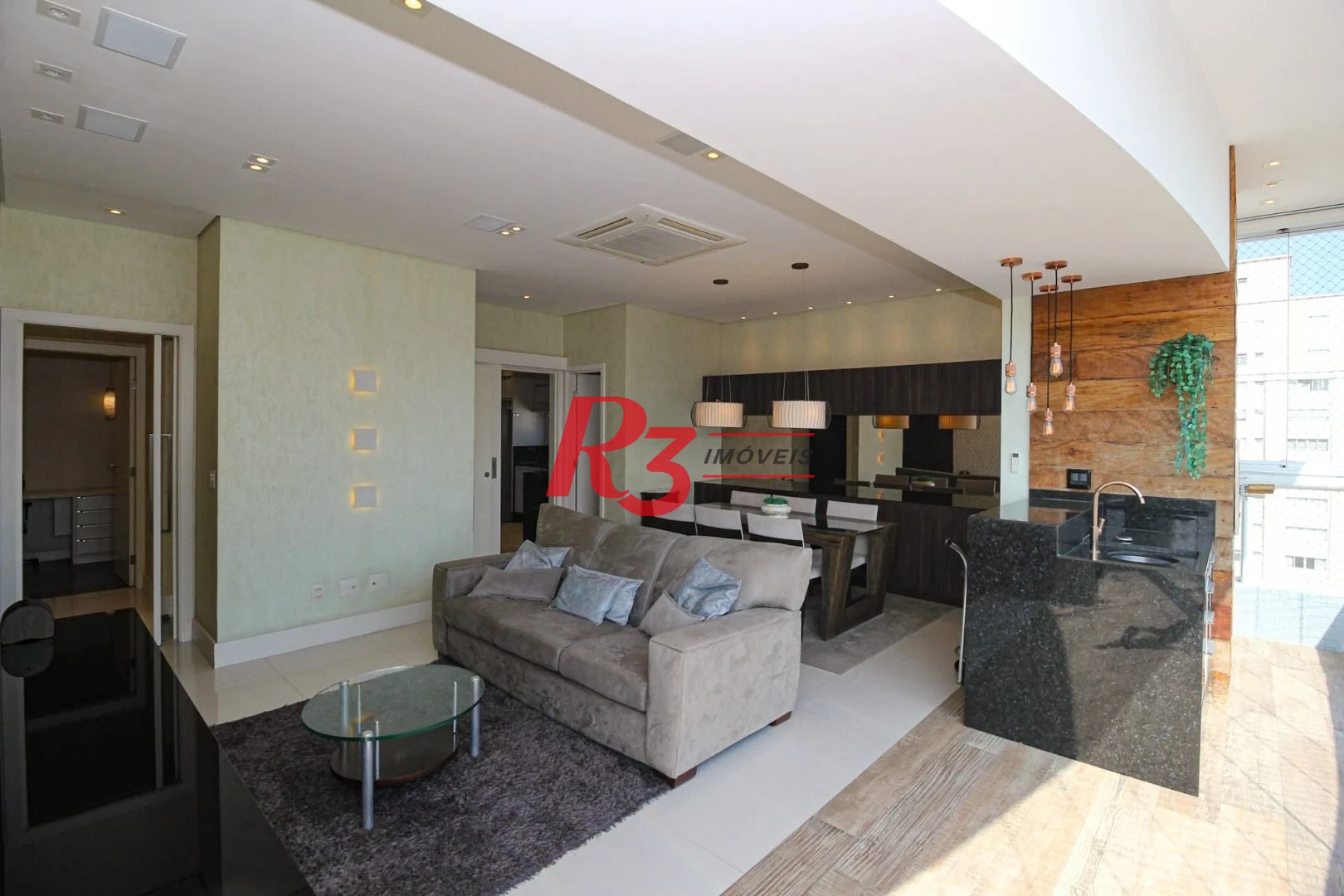 Apartamento com 3 dormitórios à venda, 131 m² por R$ 1.840.000,00 - Boqueirão - Santos/SP