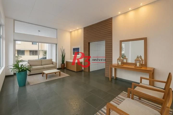 Apartamento à venda, 110 m² por R$ 1.300.000,00 - Boqueirão - Santos/SP