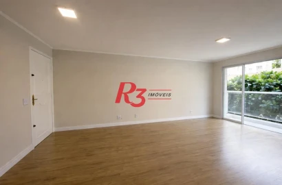 Apartamento com 3 dormitórios à venda, 110 m² por R$ 1.550.000,00 - Boqueirão - Santos/SP