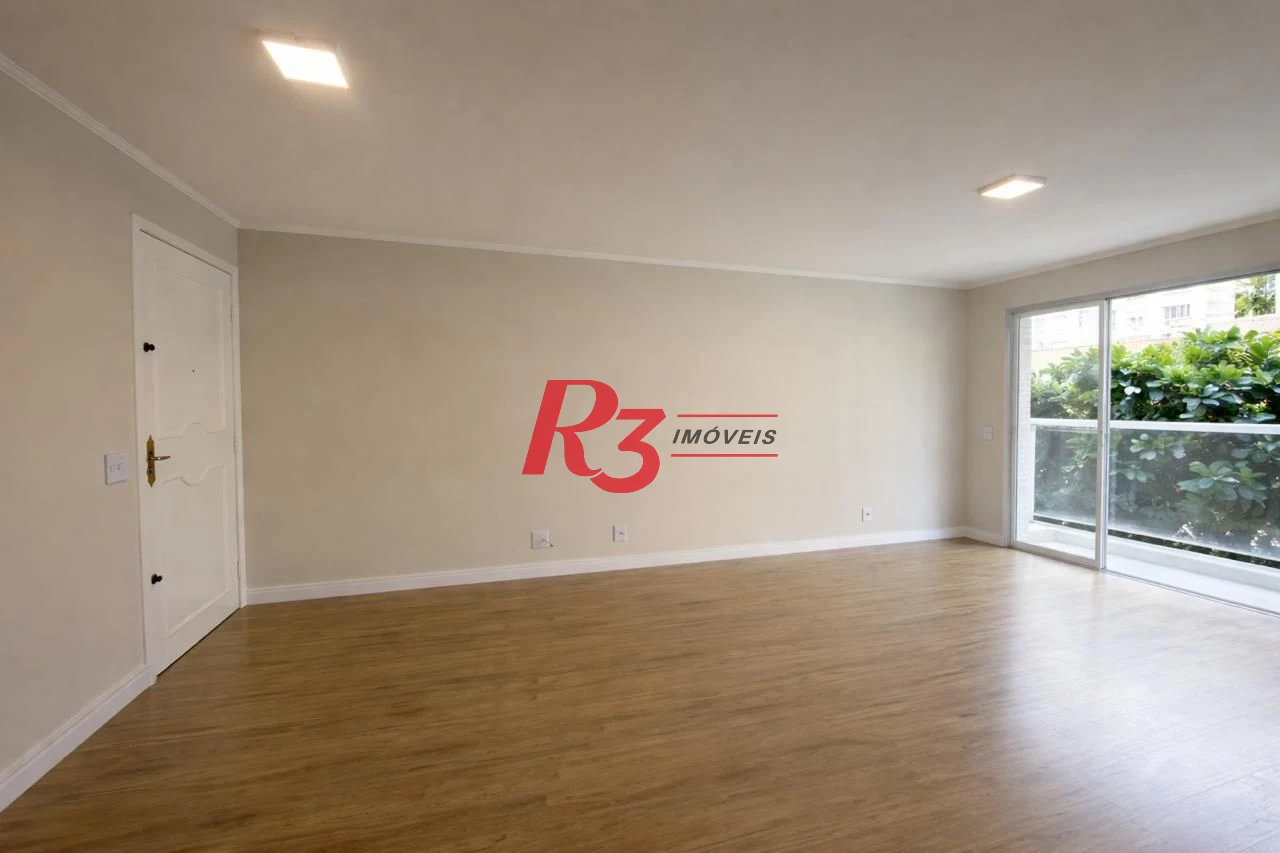 Apartamento com 3 dormitórios à venda, 110 m² por R$ 1.550.000,00 - Boqueirão - Santos/SP
