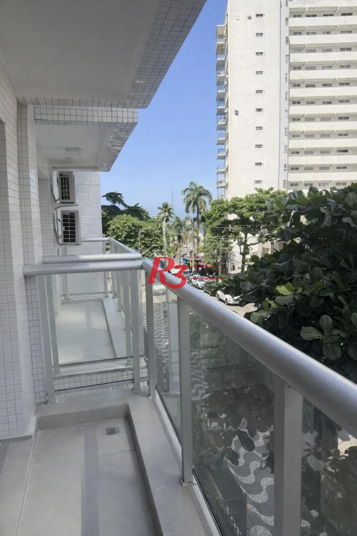 Apartamento com 3 dormitórios à venda, 110 m² por R$ 1.550.000,00 - Boqueirão - Santos/SP