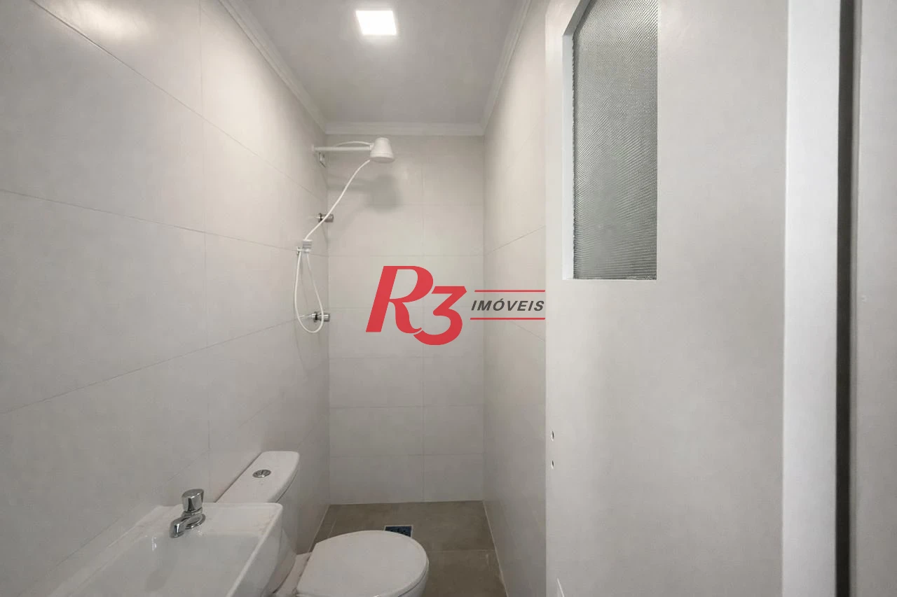 Apartamento com 3 dormitórios à venda, 110 m² por R$ 1.550.000,00 - Boqueirão - Santos/SP