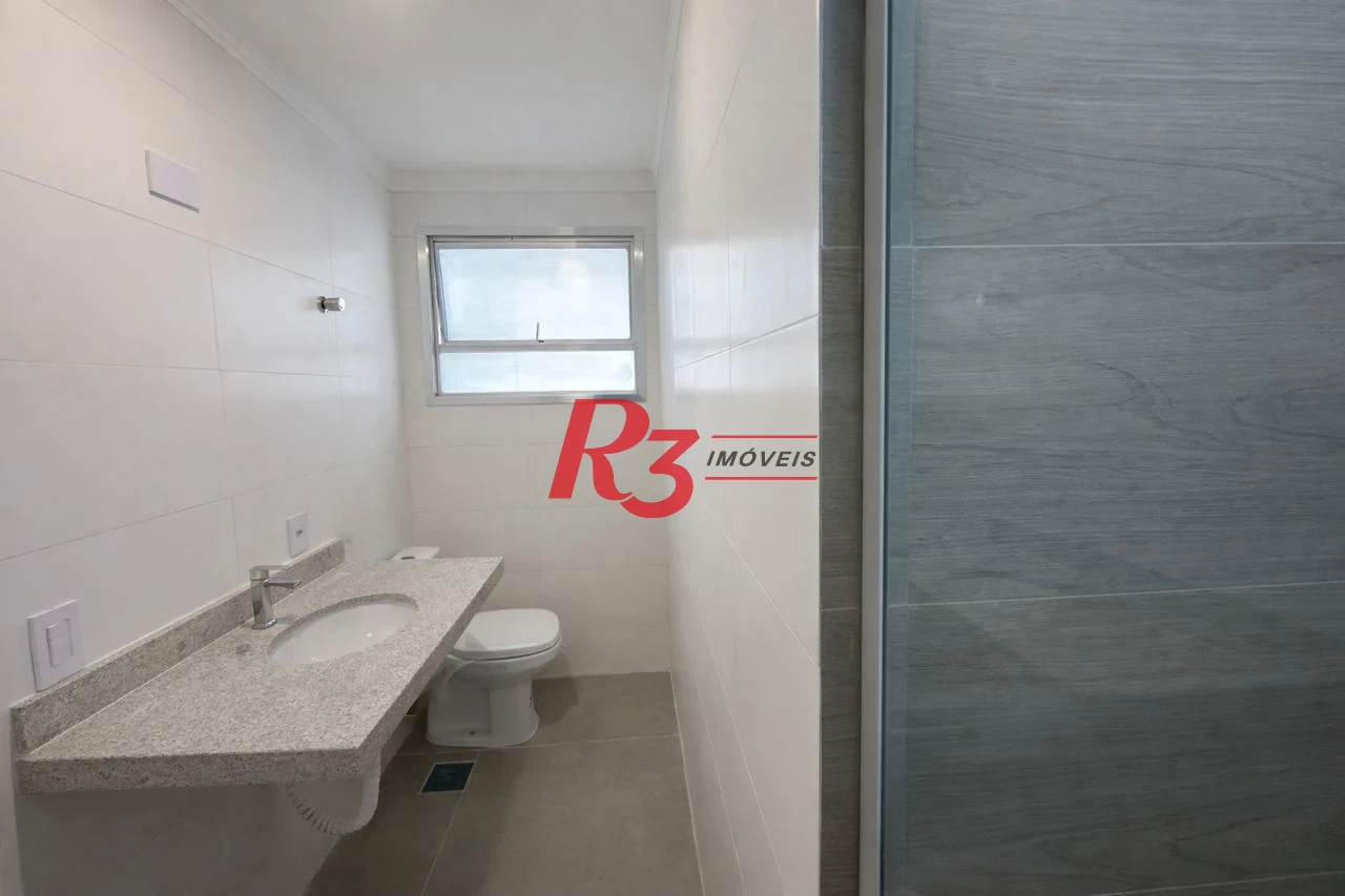 Apartamento com 3 dormitórios à venda, 110 m² por R$ 1.550.000,00 - Boqueirão - Santos/SP