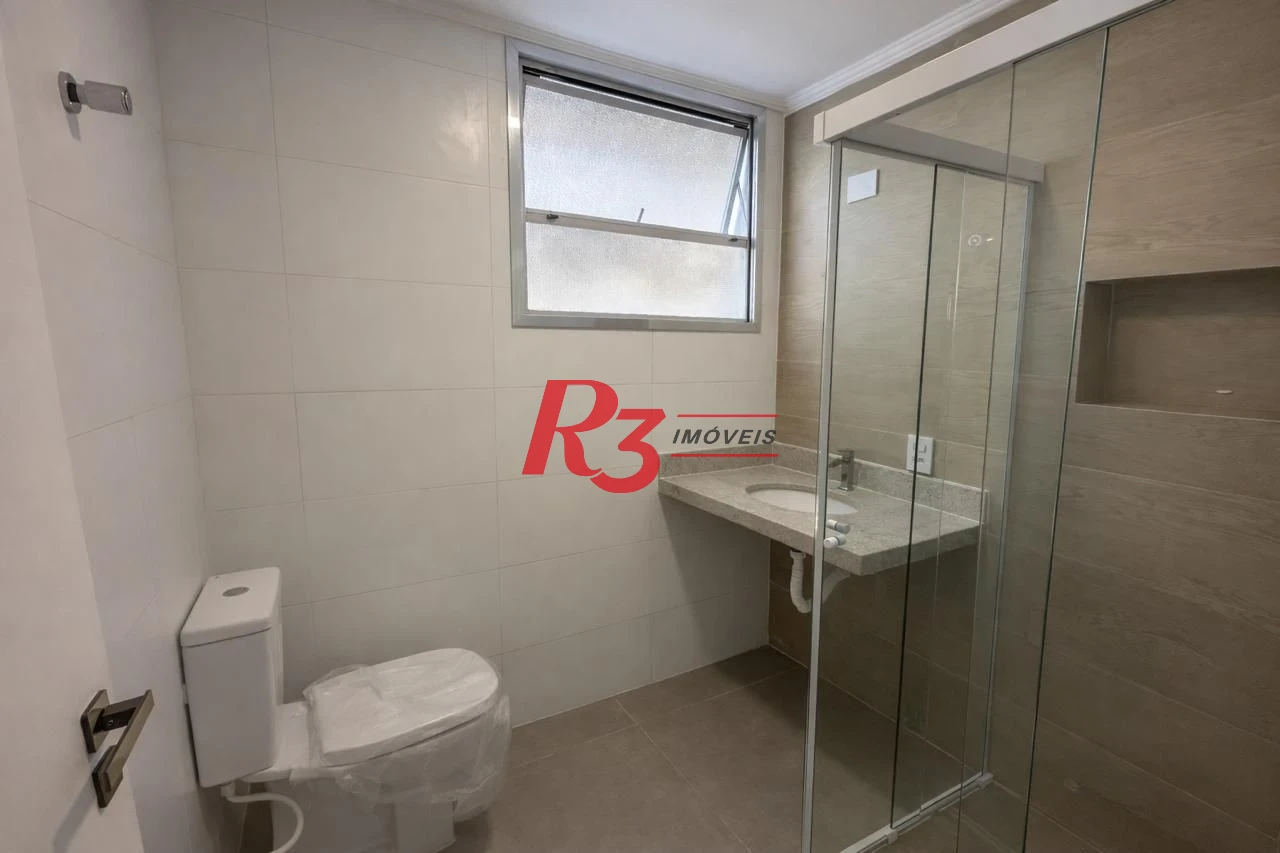 Apartamento com 3 dormitórios à venda, 110 m² por R$ 1.550.000,00 - Boqueirão - Santos/SP
