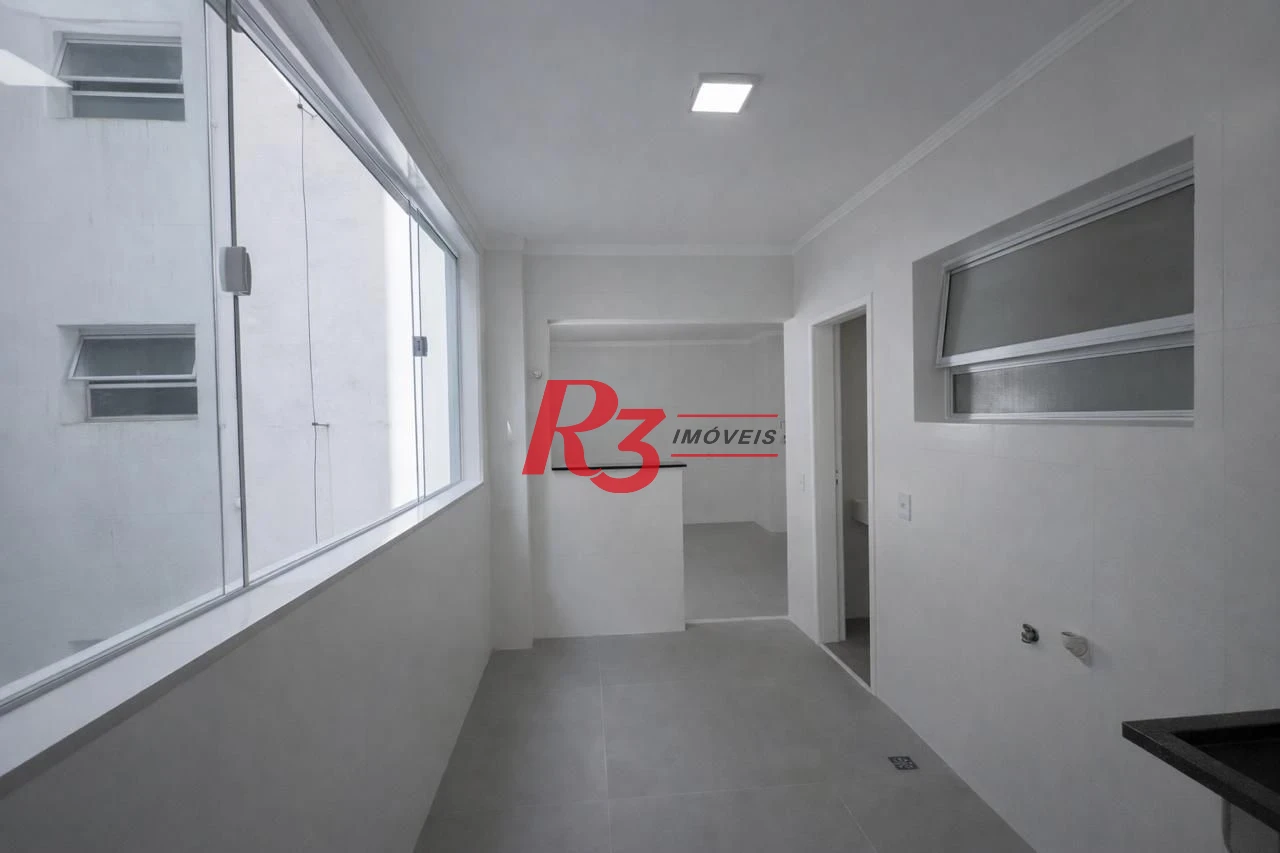 Apartamento com 3 dormitórios à venda, 110 m² por R$ 1.550.000,00 - Boqueirão - Santos/SP