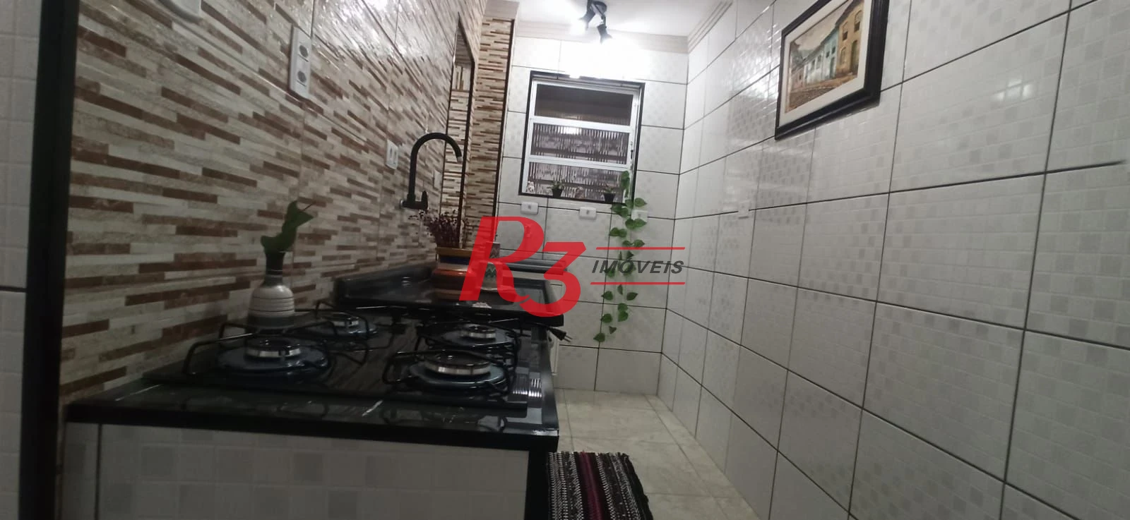 Apartamento à venda, 48 m² por R$ 410.000,00 - Pompéia - Santos/SP