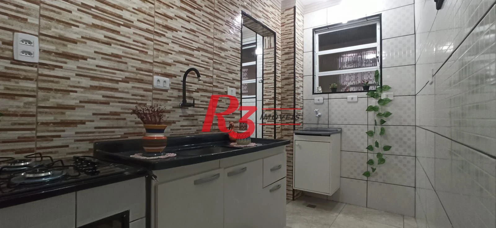 Apartamento à venda, 48 m² por R$ 410.000,00 - Pompéia - Santos/SP