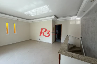 Casa com 3 dormitórios à venda, 126 m² por R$ 800.000,00 - Marapé - Santos/SP