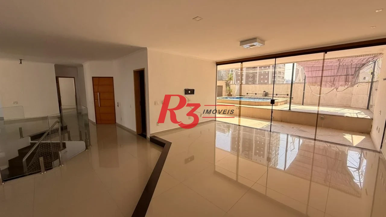 Cobertura à venda, 600 m² por R$ 4.500.000,00 - Boqueirão - Santos/SP