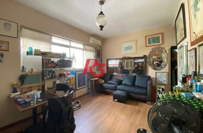 Apartamento com 2 dormitórios à venda, 92 m² por R$ 545.000,00 - Boqueirão - Santos/SP