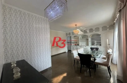 Apartamento com 3 dormitórios à venda, 123 m² por R$ 800.000,00 - Pompéia - Santos/SP