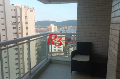 Apartamento com 1 dormitório à venda, 49 m² por R$ 590.000,00 - Ponta da Praia - Santos/SP