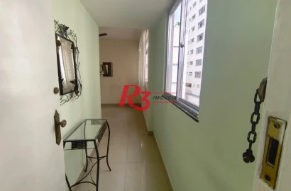 Apartamento à venda, 95 m² por R$ 440.000,00 - José Menino - Santos/SP