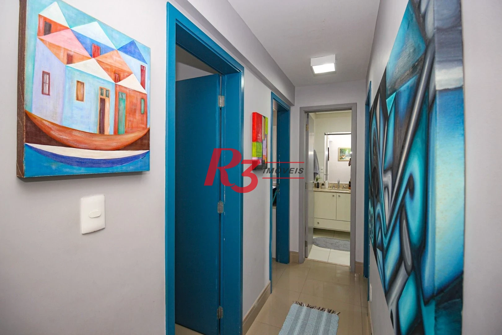 Apartamento com 3 dormitórios à venda, 109 m² por R$ 1.380.000,00 - Gonzaga - Santos/SP