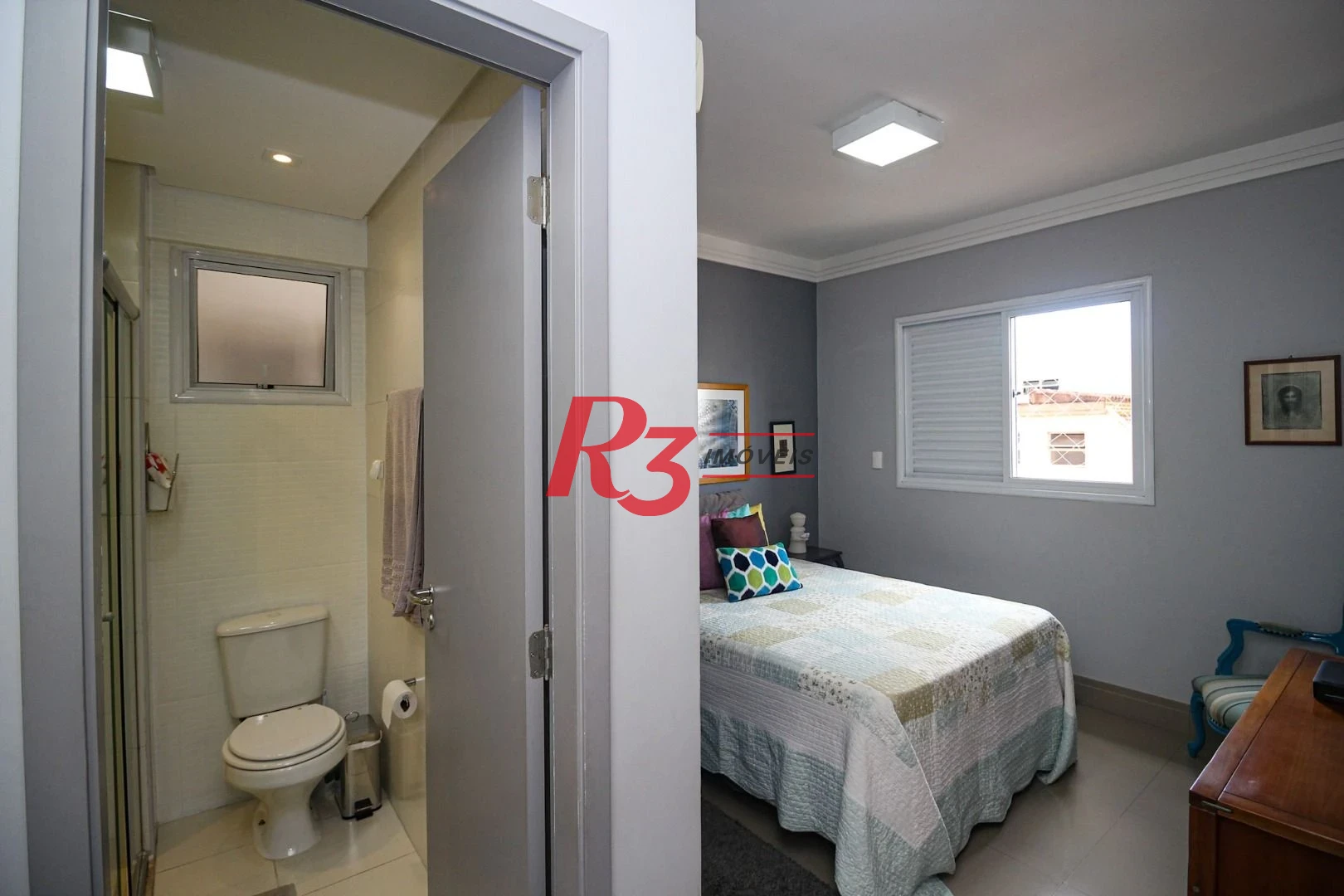 Apartamento com 3 dormitórios à venda, 109 m² por R$ 1.380.000,00 - Gonzaga - Santos/SP