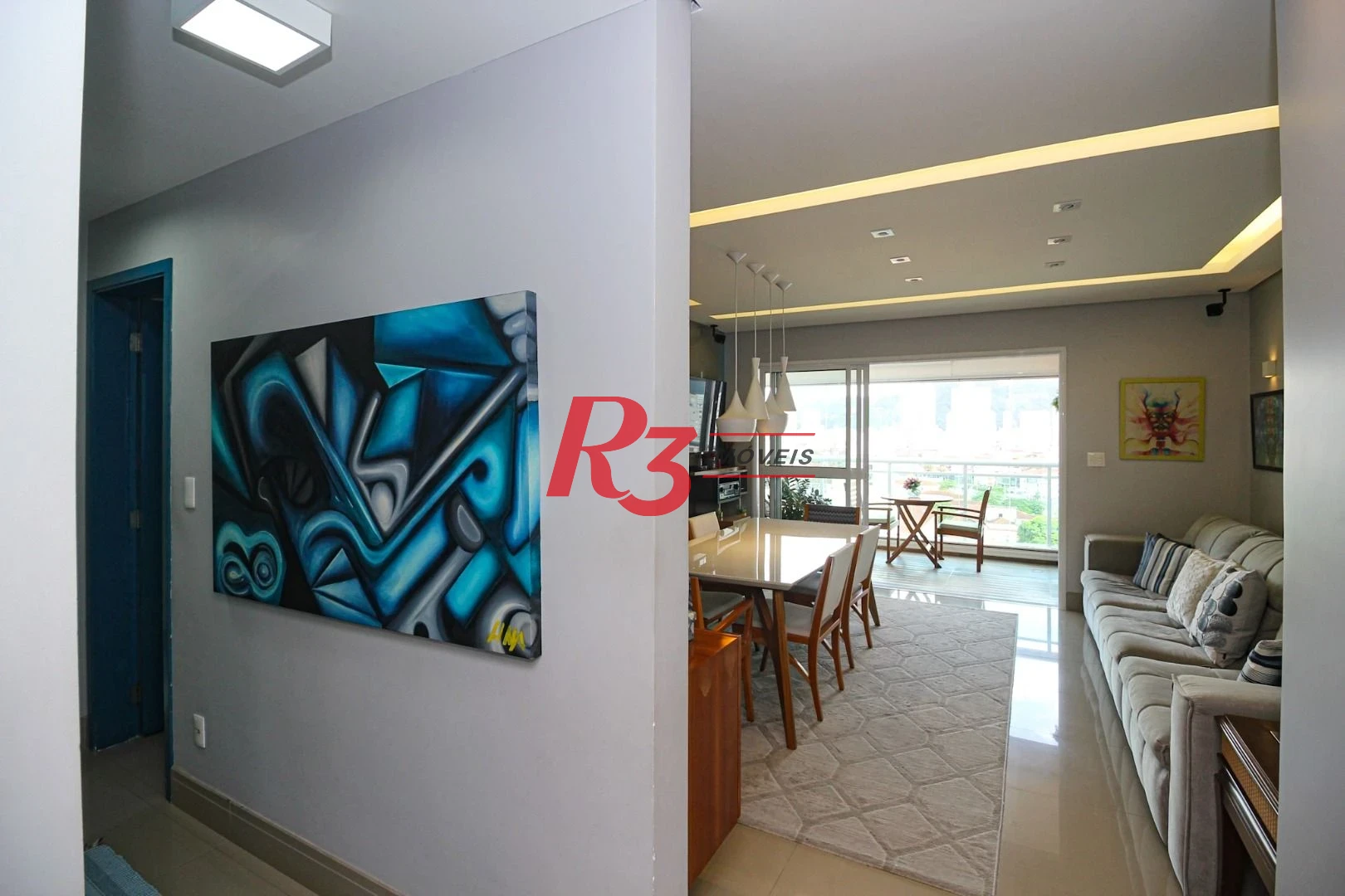 Apartamento com 3 dormitórios à venda, 109 m² por R$ 1.380.000,00 - Gonzaga - Santos/SP