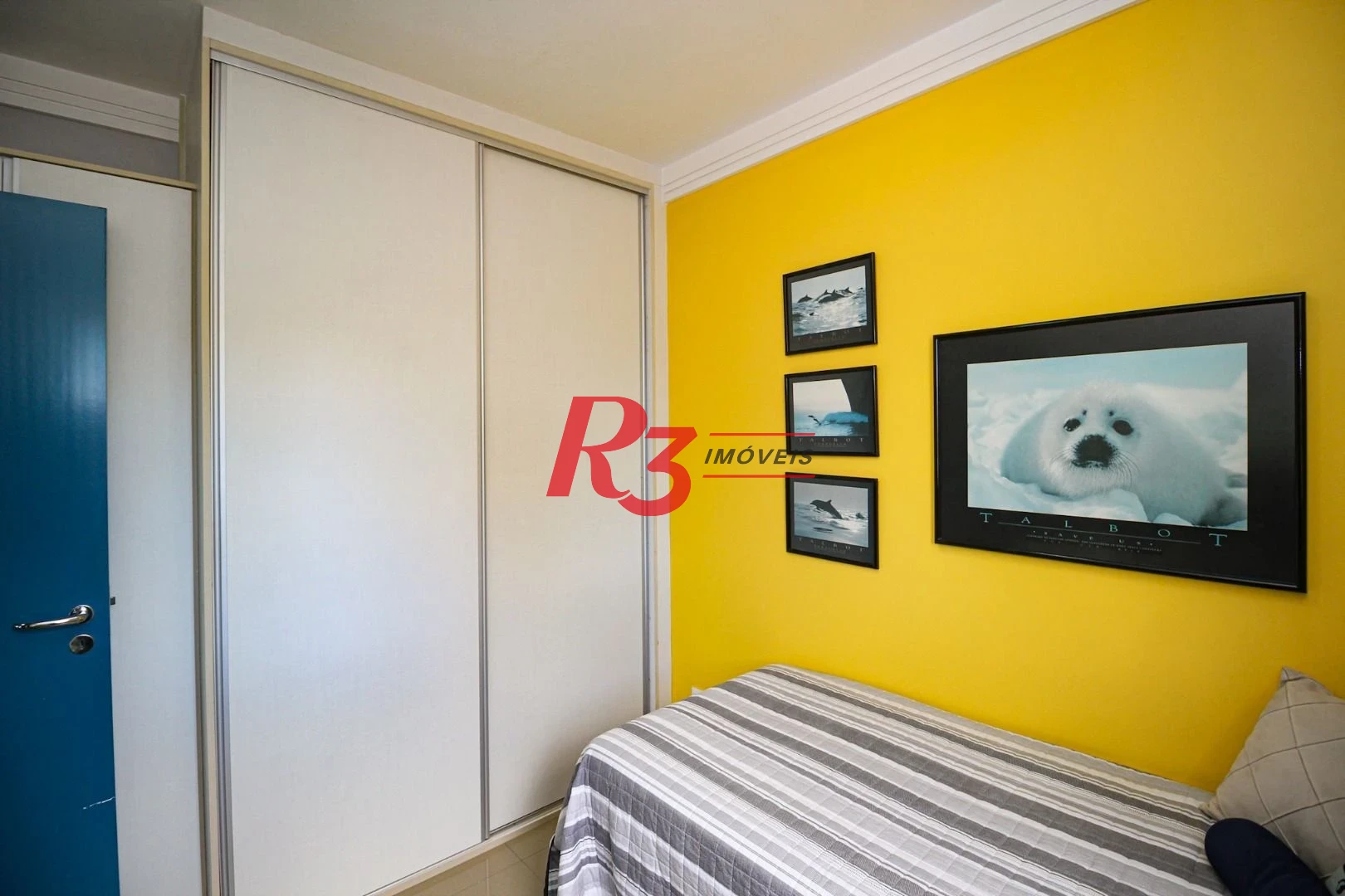 Apartamento com 3 dormitórios à venda, 109 m² por R$ 1.380.000,00 - Gonzaga - Santos/SP
