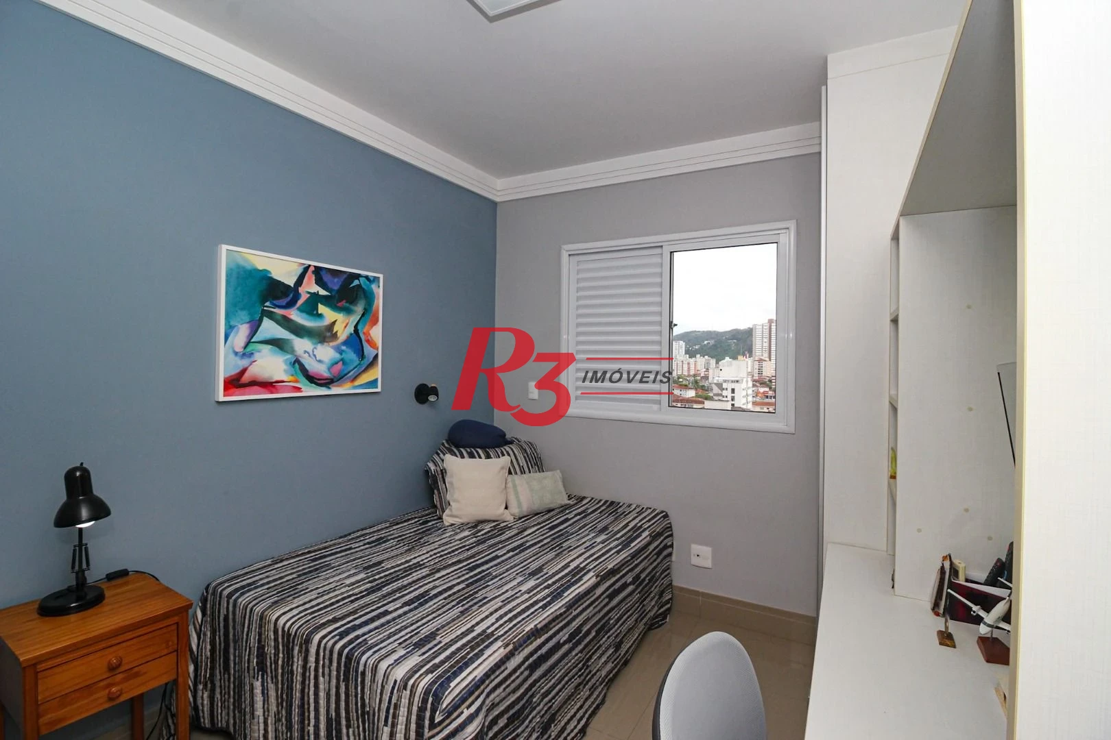 Apartamento com 3 dormitórios à venda, 109 m² por R$ 1.380.000,00 - Gonzaga - Santos/SP