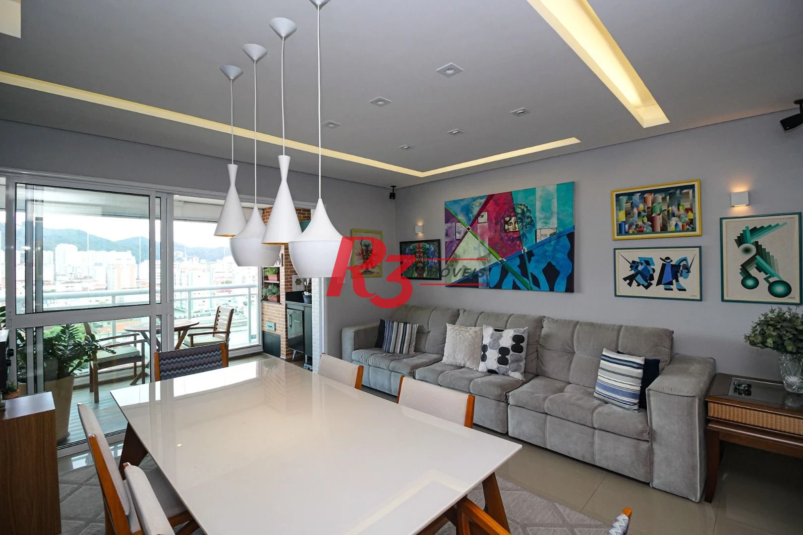 Apartamento com 3 dormitórios à venda, 109 m² por R$ 1.380.000,00 - Gonzaga - Santos/SP