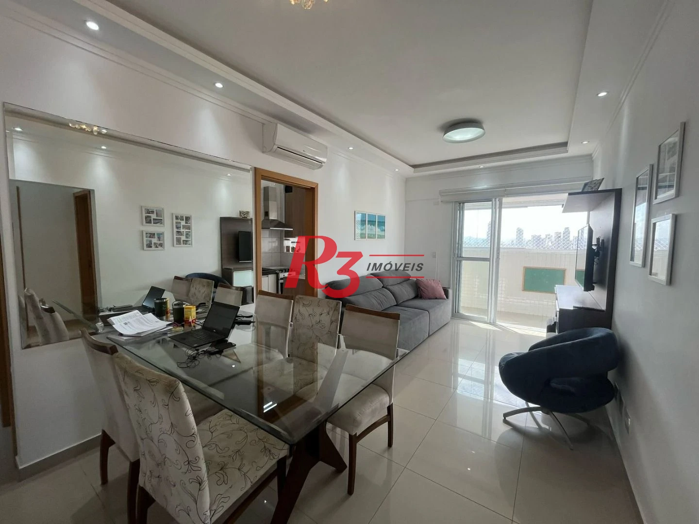 Apartamento com 2 dormitórios à venda, 81 m² por R$ 855.000,00 - Campo Grande - Santos/SP