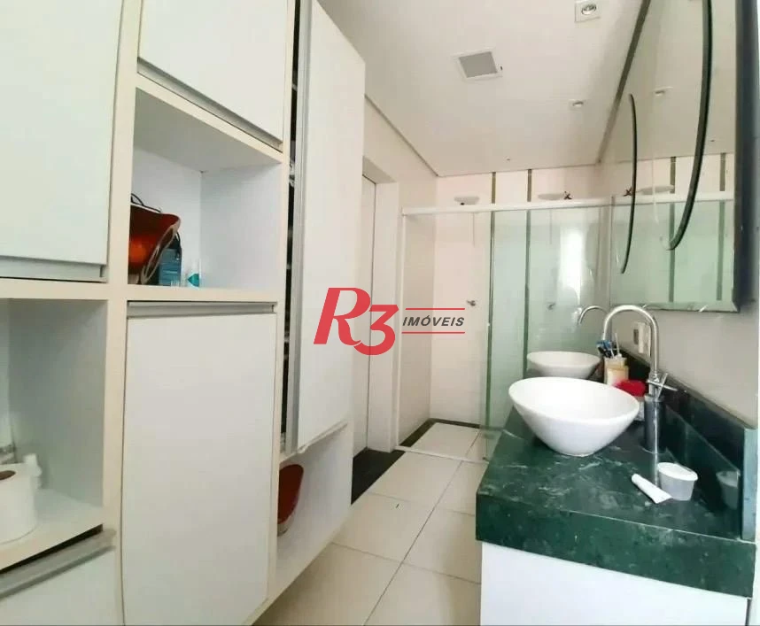 Cobertura com 5 dormitórios à venda, 336 m² por R$ 3.300.000,00 - Ponta da Praia - Santos/SP