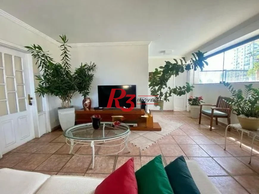 Cobertura com 5 dormitórios à venda, 336 m² por R$ 3.300.000,00 - Ponta da Praia - Santos/SP