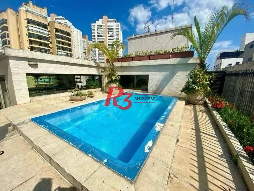 Cobertura com 5 dormitórios à venda, 336 m² por R$ 3.300.000,00 - Ponta da Praia - Santos/SP