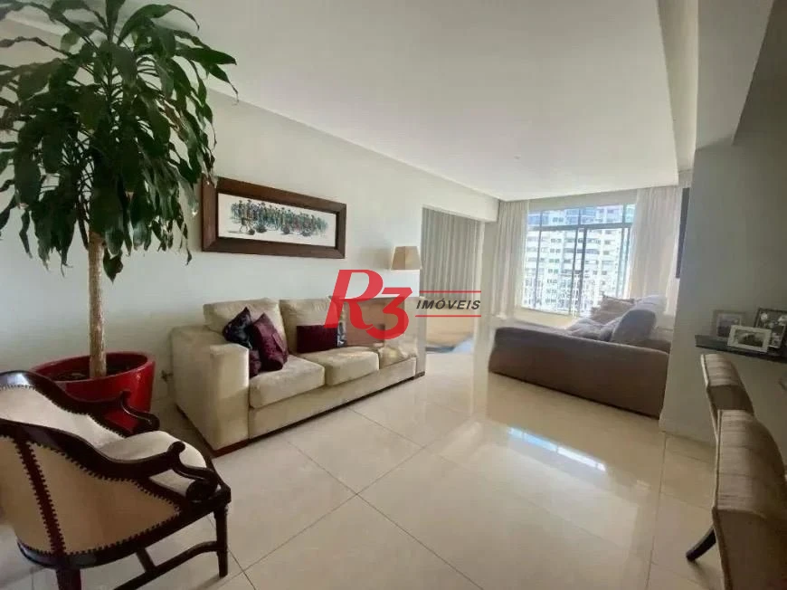 Cobertura com 5 dormitórios à venda, 336 m² por R$ 3.300.000,00 - Ponta da Praia - Santos/SP