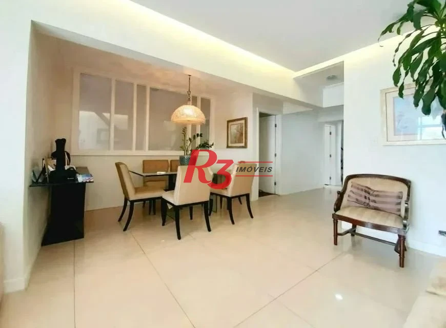 Cobertura com 5 dormitórios à venda, 336 m² por R$ 3.300.000,00 - Ponta da Praia - Santos/SP