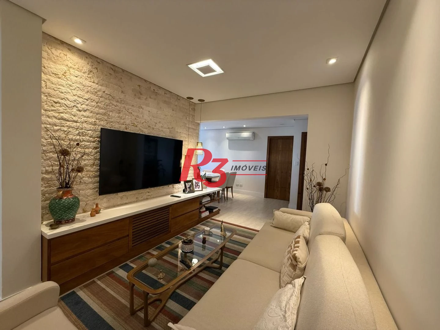 Apartamento com 3 dormitórios à venda, 148 m² por R$ 1.350.000,00 - Ponta da Praia - Santos/SP