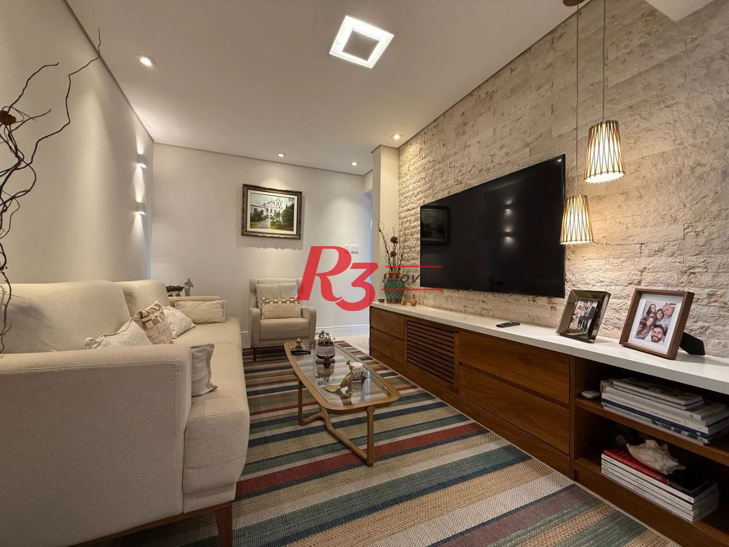 Apartamento com 3 dormitórios à venda, 148 m² por R$ 1.350.000,00 - Ponta da Praia - Santos/SP