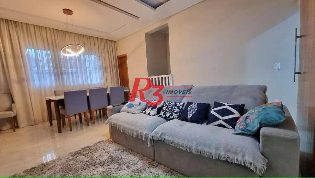 Casa com 3 dormitórios à venda, 150 m² por R$ 1.272.000,00 - Marapé - Santos/SP