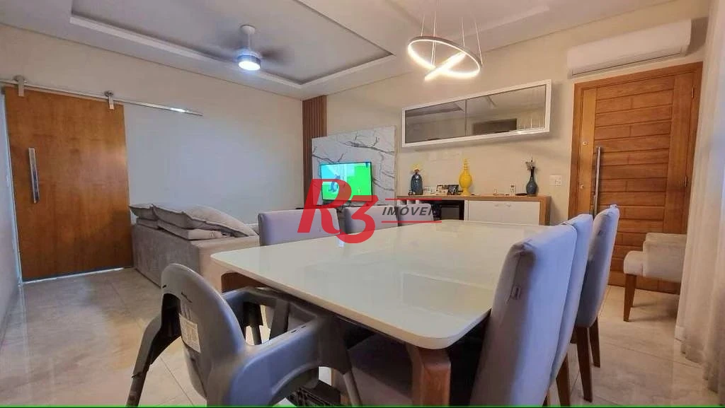 Casa com 3 dormitórios à venda, 150 m² por R$ 1.272.000,00 - Marapé - Santos/SP