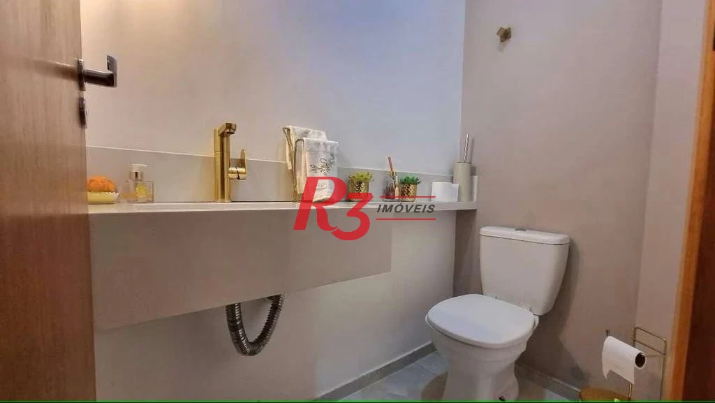 Casa com 3 dormitórios à venda, 150 m² por R$ 1.272.000,00 - Marapé - Santos/SP