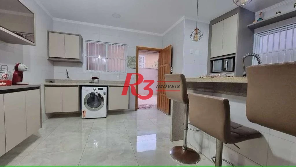Casa com 3 dormitórios à venda, 150 m² por R$ 1.272.000,00 - Marapé - Santos/SP