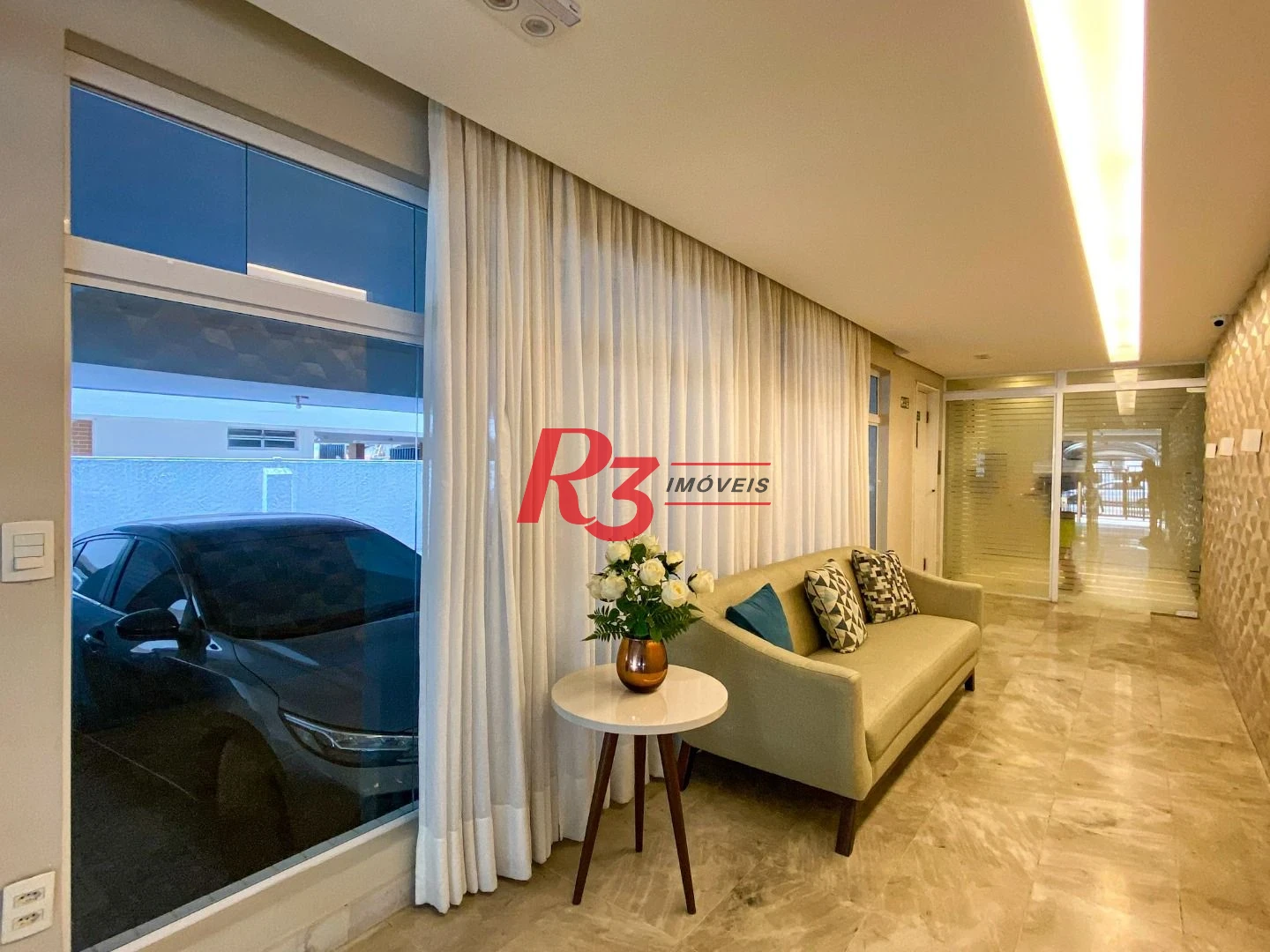 Apartamento com 3 quartos à venda, 108 m² por R$ 665.000 - Embaré - Santos/SP
