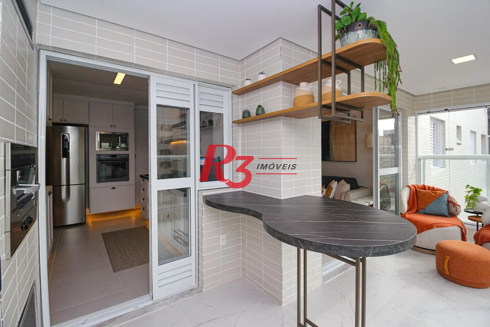 Apartamento com 3 dormitórios à venda, 101 m² por R$ 2.200.000,00 - Gonzaga - Santos/SP