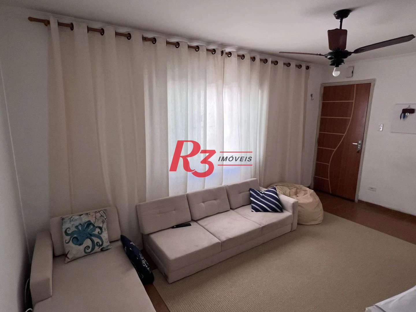 Apartamento com 3 dormitórios à venda, 59 m² por R$ 348.000,00 - Aparecida - Santos/SP