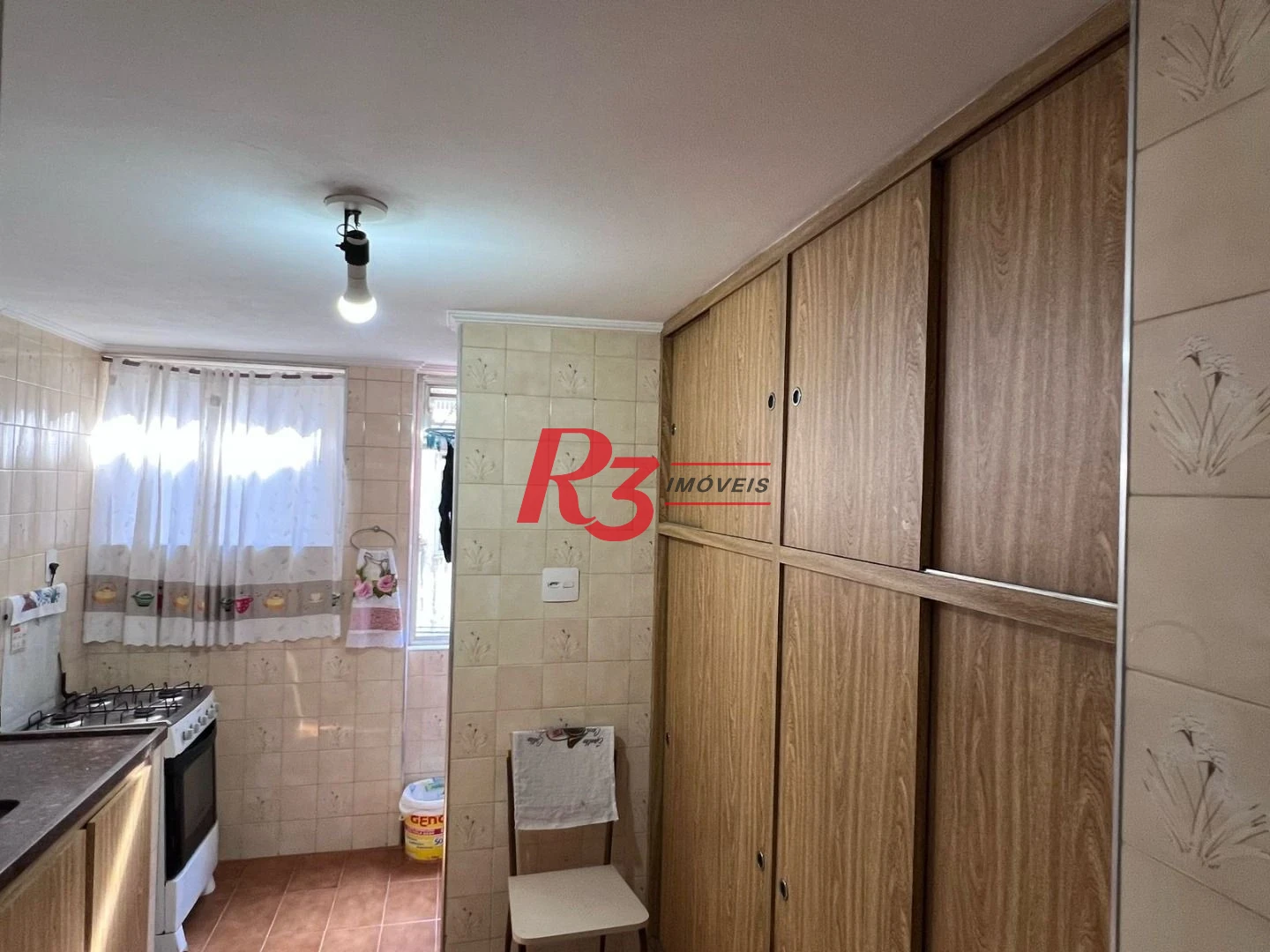 Apartamento com 3 dormitórios à venda, 59 m² por R$ 348.000,00 - Aparecida - Santos/SP
