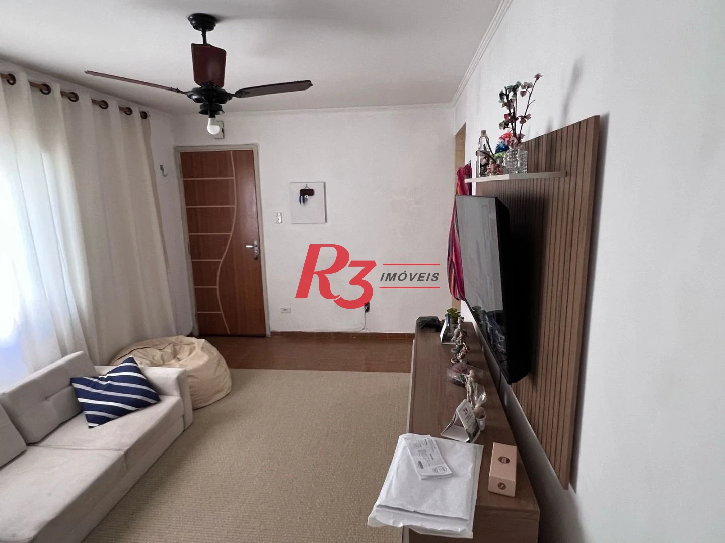 Apartamento com 3 dormitórios à venda, 59 m² por R$ 348.000,00 - Aparecida - Santos/SP
