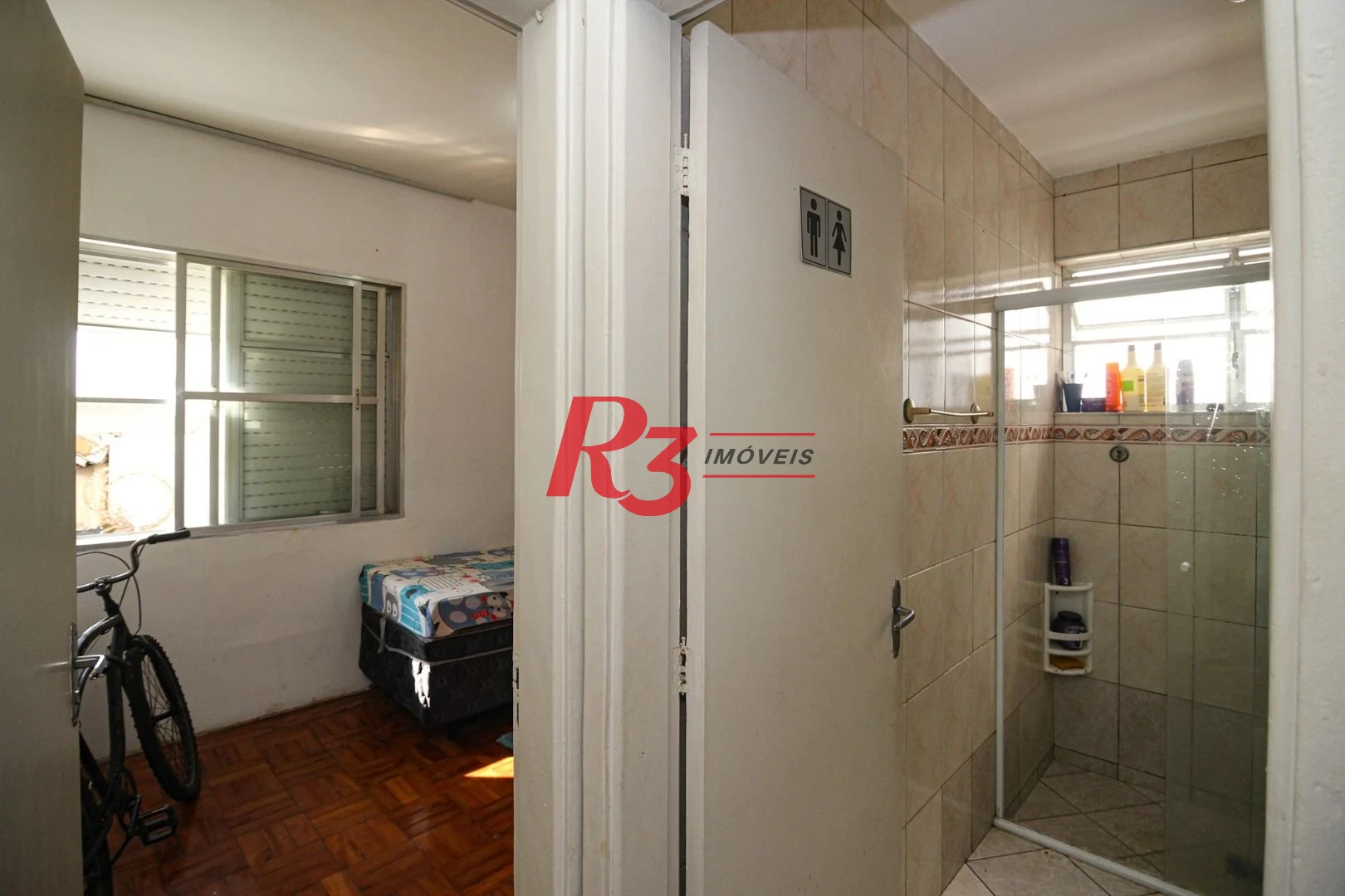 Apartamento com 2 dormitórios à venda, 84 m² por R$ 405.000,00 - Encruzilhada - Santos/SP