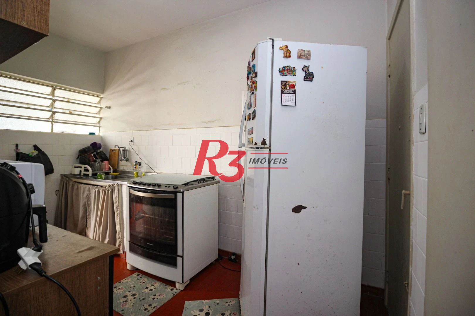 Apartamento com 2 dormitórios à venda, 84 m² por R$ 405.000,00 - Encruzilhada - Santos/SP
