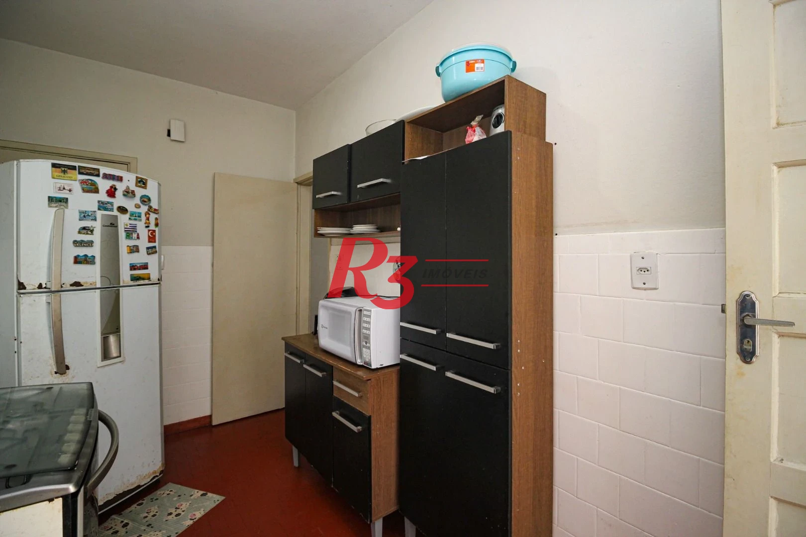 Apartamento com 2 dormitórios à venda, 84 m² por R$ 405.000,00 - Encruzilhada - Santos/SP