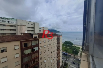 Apartamento com 2 dormitórios à venda, 65 m² por R$ 410.000,00 - Embaré - Santos/SP