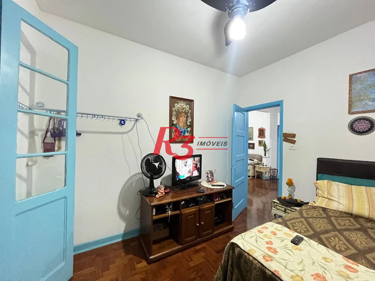 Apartamento com 3 dormitórios à venda, 93 m² por R$ 420.000,00 - Pompéia - Santos/SP