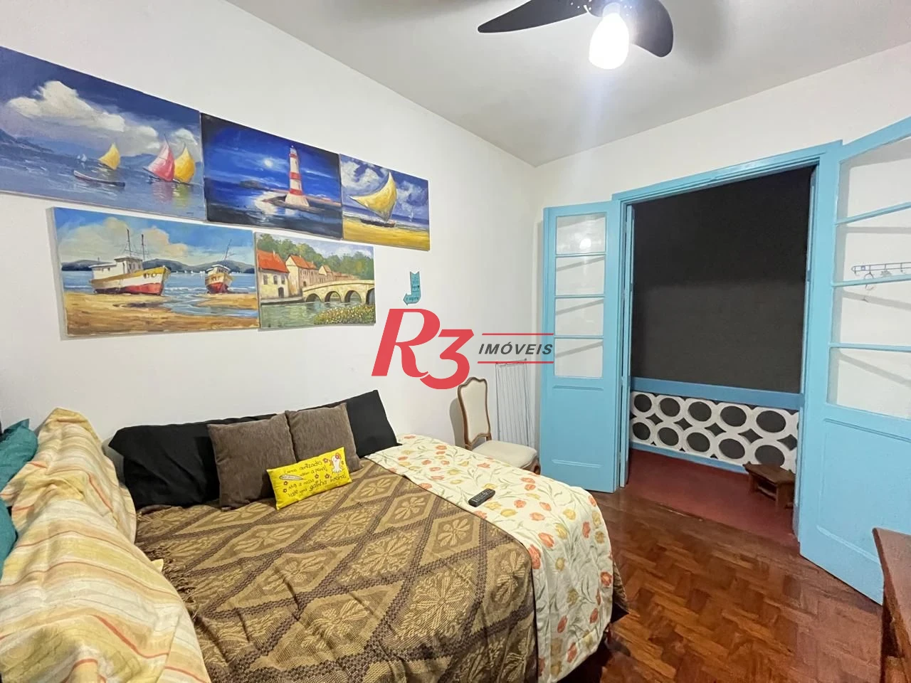 Apartamento com 3 dormitórios à venda, 93 m² por R$ 420.000,00 - Pompéia - Santos/SP